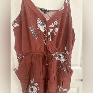 Express Maroon Romper size XL